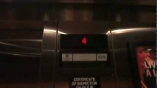 Dover HIGHdraulic elevator  Sheraton Hotel Roanoke VA w cannycart [upl. by Beal519]