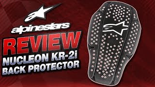 Alpinestars Nucleon KR2i Back Protector Review from Sportbiketrackgearcom [upl. by Oniram343]