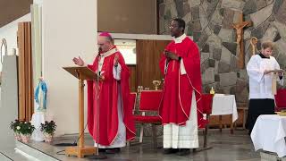 Messe de Pentecôte l’église SaintPie X de Rimouski Canada [upl. by Adnaral]