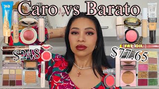 MAQUILLAJE CARO VS BARATO EH PERDIDO PRACTICA CON MIS SOMBRAS 🙊🫠🤪makeup maquillaje [upl. by Jat]