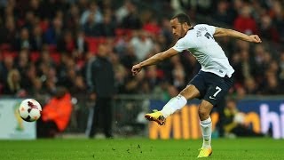 Andros Townsend goal England vs Montenegro 41 World Cup qualifier [upl. by Yelreveb]