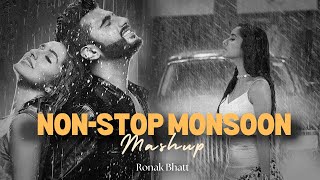 NonStop Monsoon Bollywood Mashup 2024  Monsoon Songs  Rainy long drive songs Arijit Singh Mashup [upl. by Litta]