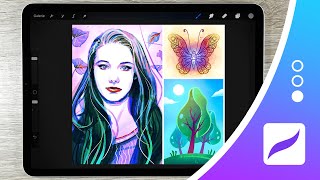 Procreate – Digital Zeichnen lernen auf dem iPad KURS PROMO [upl. by Audsley188]