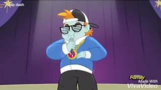 Snips amp snails rap  MLP Equestria girls  Rainbow rocks [upl. by Ayahs]