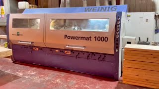 Diba Machinehandel l Weinig Powermat 1000 [upl. by Veradia937]