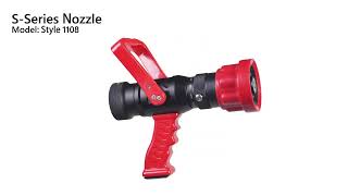 S Series water nozzle for fire fighting [upl. by Eiger]