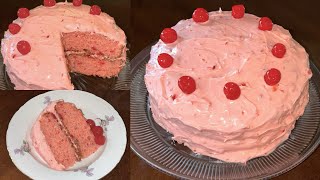 Maraschino Cherry Cake  How To Make Maraschino Cherry Cake  Cake Mix Hacks 🍒🍰 [upl. by Amej866]