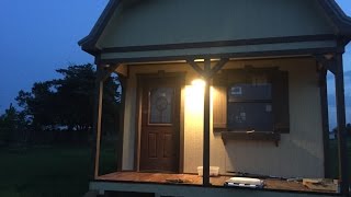 Shed to House Conversion Running Wire and Installing plugs [upl. by Draner828]