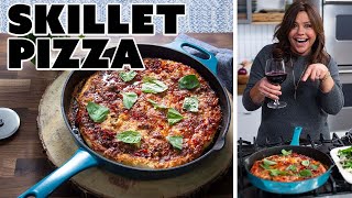 Rachael Ray Makes a Hot Sausage CastIron Pizza  30 Minute Meals with Rachael Ray  Food Network [upl. by Seth]