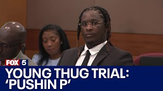 Pushin P stands for Pushing Positivity Young Thugs lawyer claims  FOX 5 News [upl. by Nosliw917]