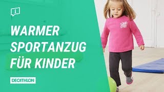 Warmer Trainingsanzug für Kinder  Exklusiv bei DECATHLON [upl. by Navada]