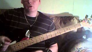 me showing you how to play israels son by silverchair on bass [upl. by Tanhya]