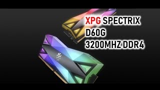 ADATA XPG DDR4 16G PC425600 CL16 SPECTRIX D60G RGB 튜닝램XMP설정별 오버워치 프레임비교 [upl. by Aremihc]