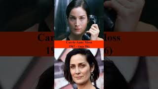 CarrieAnne Moss The Matrix 1999  Then and Now [upl. by Fiona]