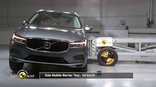 NEW 2018 Volvo XC60  Crash Test Safety NCAP Video [upl. by Atikam]