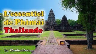 Visiter la Thaïlande  Phimai et son petit temple khmer [upl. by Yates724]