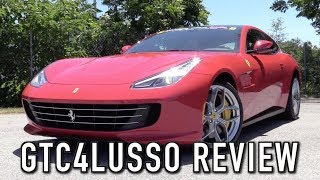 2018 Ferrari GTC4Lusso V8V12 Mashup Start Up Test Drive amp In Depth Review [upl. by Anaeg]