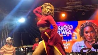 Wendy Shay Full Performance Video  Atwea Festival  Akim Akroso [upl. by Annodas]