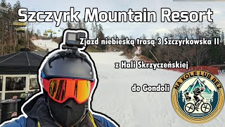 SMR Szczyrk Mountain Resort 2024 zjazd trasą 3 quotSzczyrkowska IIquot Z Hali Skrzyczeńskiej do Gondoli [upl. by Sellers]