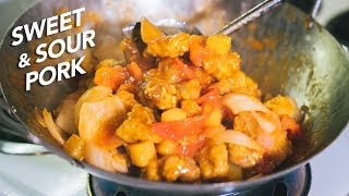 Sweet and Sour Pork 咕噜肉 in the Air Fryer  Takeout Favourites [upl. by Darej]