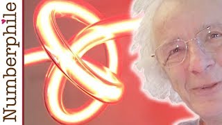 Neon Knots and Borromean Beer Rings  Numberphile [upl. by Iilek]