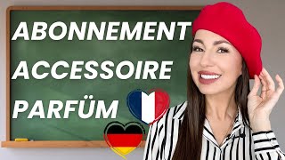 🇫🇷 🇩🇪7 wichtigste FRANZÖSISCHE WÖRTER im Deutschen übe die Aussprache amp sprich besser auf Deutsch [upl. by Antony]