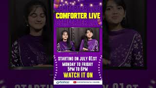 quotComforter Livequot From July 01 Monday to Friday evening at 500pm to 600pm comforter radio live [upl. by Nitsyrc]