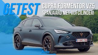 Cupra Formentor VZ5 getest  Spanjaard met vijfcilinder 2022 [upl. by Feerahs]