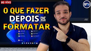 FORMATAÇÃO e OTIMIZAÇÃO no Windows Tudo que Você PRECISA SABER [upl. by Knowling803]