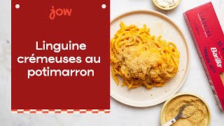 Recette des Linguine crémeuses au potimarron [upl. by Arden]