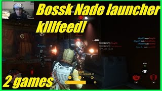 Star Wars Battlefront  Bossk nade launcher owns on Close quarters maps  Bossk killfeed 2 games [upl. by Aened]