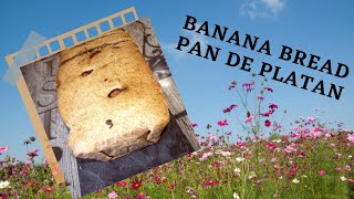 Cómo hacer Banana bread o pan de plátano fácil [upl. by Carla]