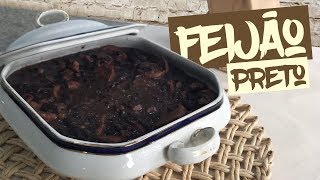 FEIJÃO PRETO  RÁPIDO FÁCIL E DELICIOSO [upl. by Asiluy]