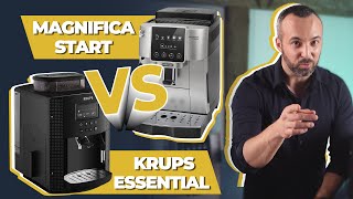 Delonghi Magnifica Start VS Krups Essential  Quelle machine choisir [upl. by Tyler]