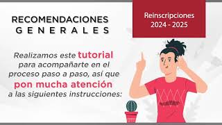 Reinscripciones 2024  2025 [upl. by Kaasi]