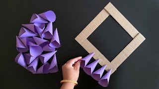 2 Beautiful and Easy Paper Wall Hanging Paper Craft For Home Decoration  Wall Hanging  Wall Mate [upl. by Rocker]