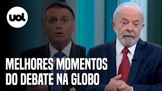 Debate na Globo melhores momentos de Bolsonaro e Lula no último debate antes do 2º turno [upl. by Kristina]