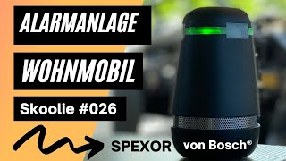 Mobile Alarmanlage für Wohnmobil oder Wohnwagen  der Spexor von Bosch [upl. by Elleneg]