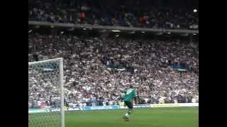 Leeds v Bristol Rovers Beckfords winning goal Kop viewmpg [upl. by Siloam475]