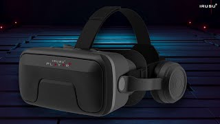 Irusu Play VR Ultra VR Headset unboxing and complete review  How to use Irusu VR Headset [upl. by Nomzzaj449]