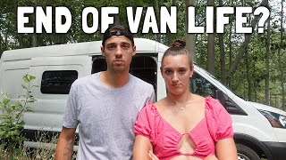 Were Selling The Van LIFE UPDATE [upl. by Pressey957]