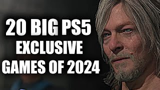 20 BIG PS5 Exclusive Games To Look Forward To In 2024 And Beyond [upl. by Labanna297]