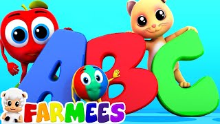 The Phonics Song  Alphabets Song  Nursery Rhymes  ABC Songs by Farmees [upl. by Lairret]