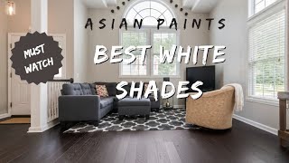 Asian paints Best white shades with code interior ideas  best colour [upl. by Frederique]