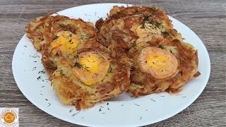 Wenn Sie Kartoffeln und Eier haben bereiten Sie dieses köstliche ABENDESSEN zu [upl. by Carla]