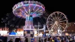 Allentown Fair rides  August 30 2013 [upl. by Langston753]