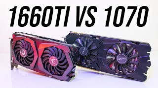 Nvidia GTX 1660 Ti vs GTX 1070  16 Games Tested [upl. by Gittle]