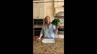 How To Clean Prep and Sauté Broccoli Rabe [upl. by Nylinej]