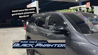 Eps 9 Fortuner 28 1gd GR SPORT Review Lengkap kaca film Solar Gard Black Phantom di fortuner [upl. by Cassie]