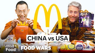 US vs China McDonald’s  Food Wars  Insider Food [upl. by Oniger439]